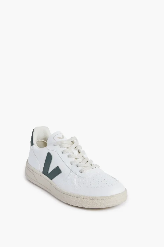 Women's Sneakers with Removable Insoles for Easy Cleaning and CustomizationWhite Brittany V-10 Sneakers