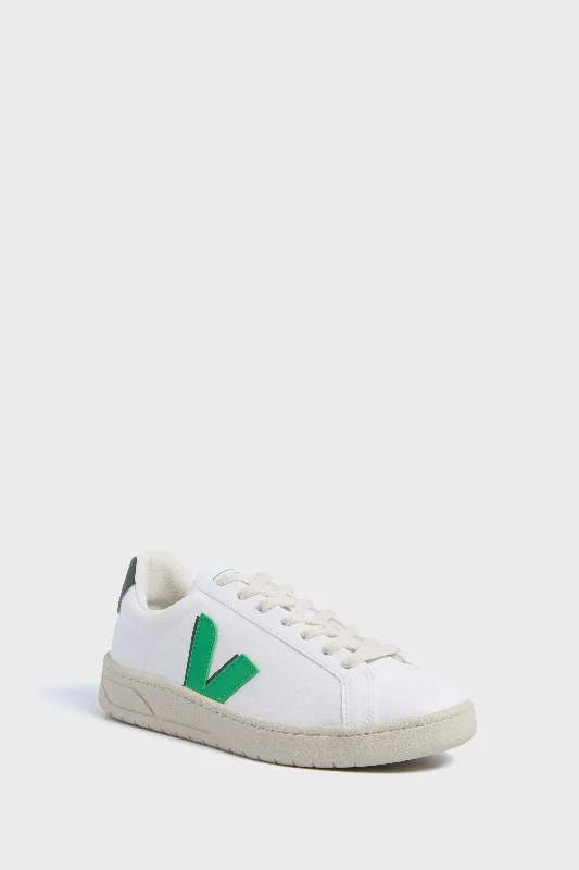 Foldable Women's Travel Sneakers for Compact Storage in LuggageWhite Leaf Cyprus Urca Sneakers