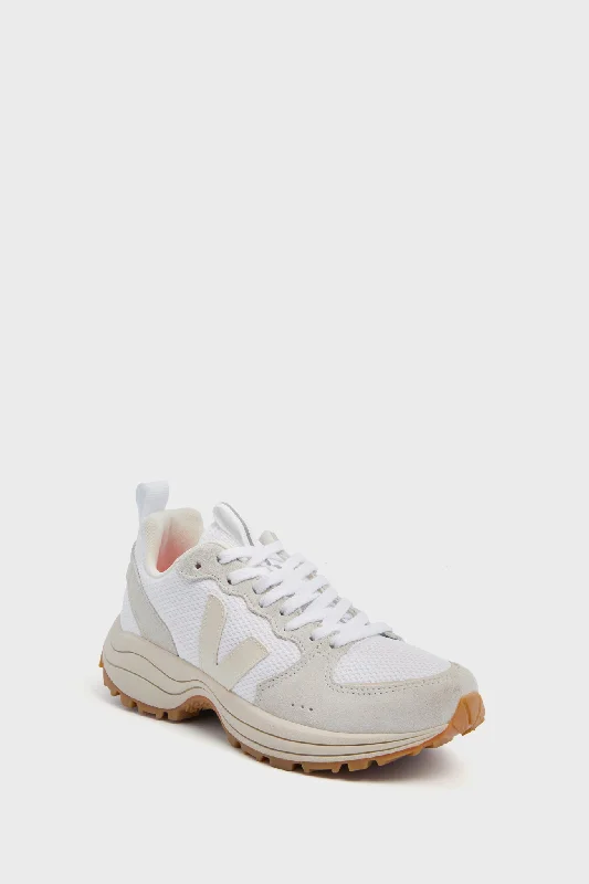 Sparkly Rhinestone - Embellished Women's Sneakers for a Glamorous and Eye - Catching LookWhite Pierre Natural Venturi Sneakers