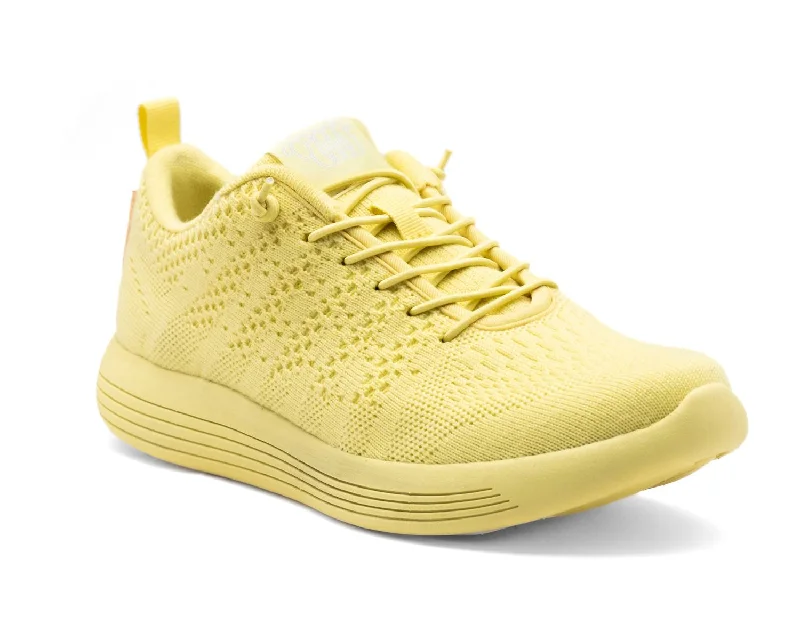 Women's Sneakers with Removable Insoles for Easy Cleaning and CustomizationWomen's Belmont Pastel Sneaker In Lemon Women's Sneakers with Removable Insoles for Easy Cleaning and CustomizationWomen's Belmont Pastel Sneaker In Lemon