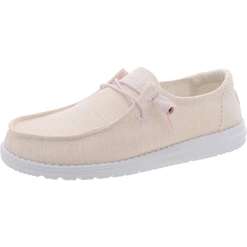 Women's Sneakers with Hidden Wedges for a Subtle Height Boost and Added StyleWomens Canvas Slip On Slip-On Sneakers