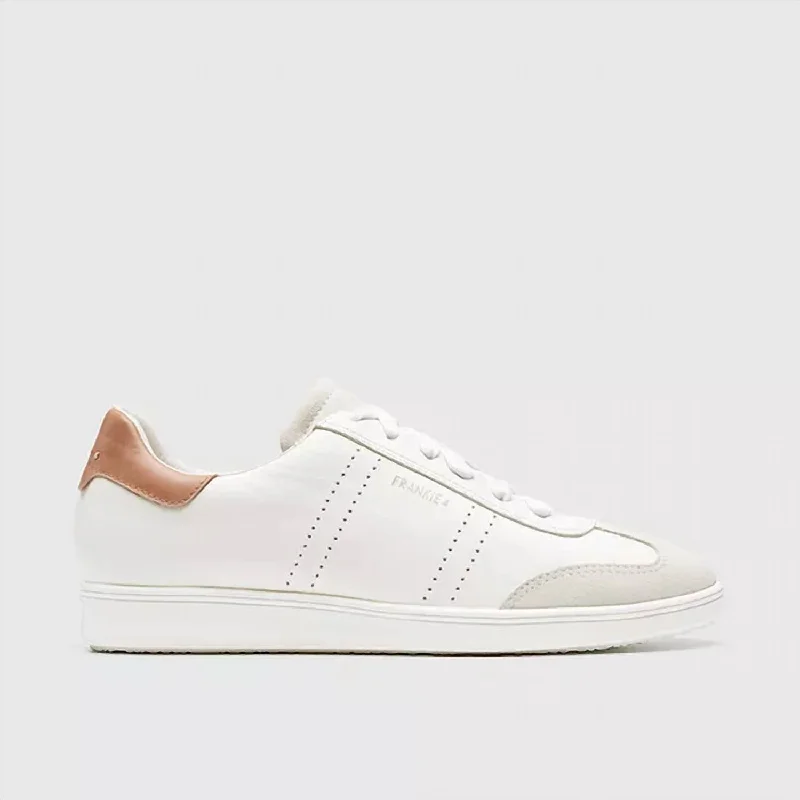 Lace - Up Women's Athletic Sneakers with Shock - Absorbing Midsoles for Intense WorkoutsWomen's Drew Sneakers In White/nutmeg