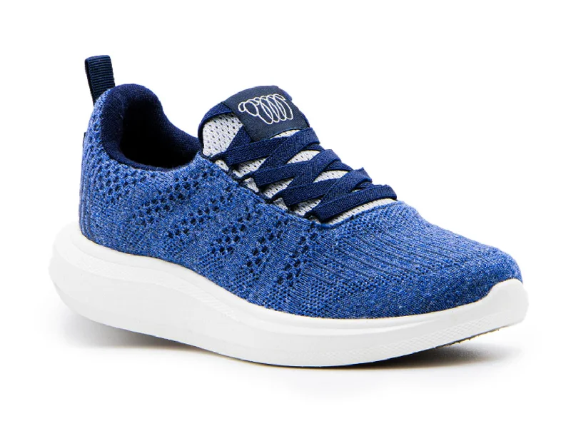 Breathable Mesh Women's Running Sneakers with Reflective Trim for Nighttime JoggingWomen's Eden Sneaker In Denim Grey Merino Wool Breathable Mesh Women's Running Sneakers with Reflective Trim for Nighttime JoggingWomen's Eden Sneaker In Denim Grey Merino Wool