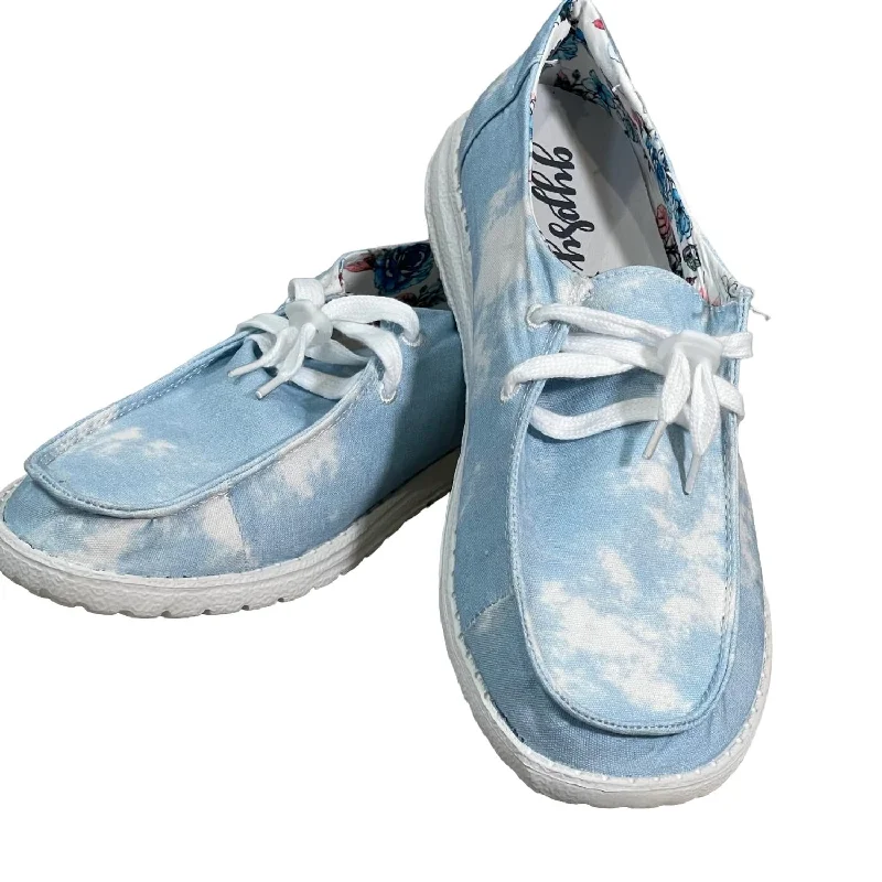 Women's Sneakers with Hidden Wedges for a Subtle Height Boost and Added StyleWomen's Iris Sneaker In Sky Blue Women's Sneakers with Hidden Wedges for a Subtle Height Boost and Added StyleWomen's Iris Sneaker In Sky Blue