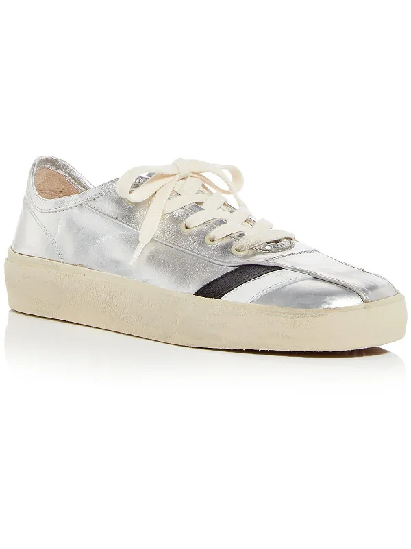 Lightweight Knit Women's Sneakers with Arch Support for All - Day ComfortWomens Leather Distressed Casual and Fashion Sneakers
