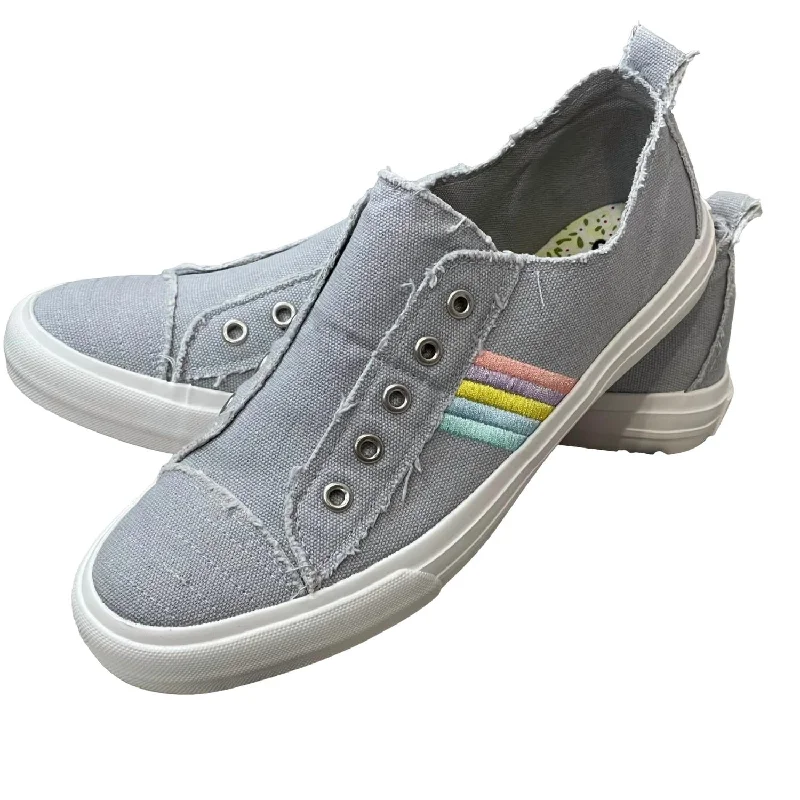 Retro - Style Women's Sneakers in Pastel Colors for a Nostalgic and Fashionable VibeWomen's Over The Rainbow Sneakers In Grey Retro - Style Women's Sneakers in Pastel Colors for a Nostalgic and Fashionable VibeWomen's Over The Rainbow Sneakers In Grey