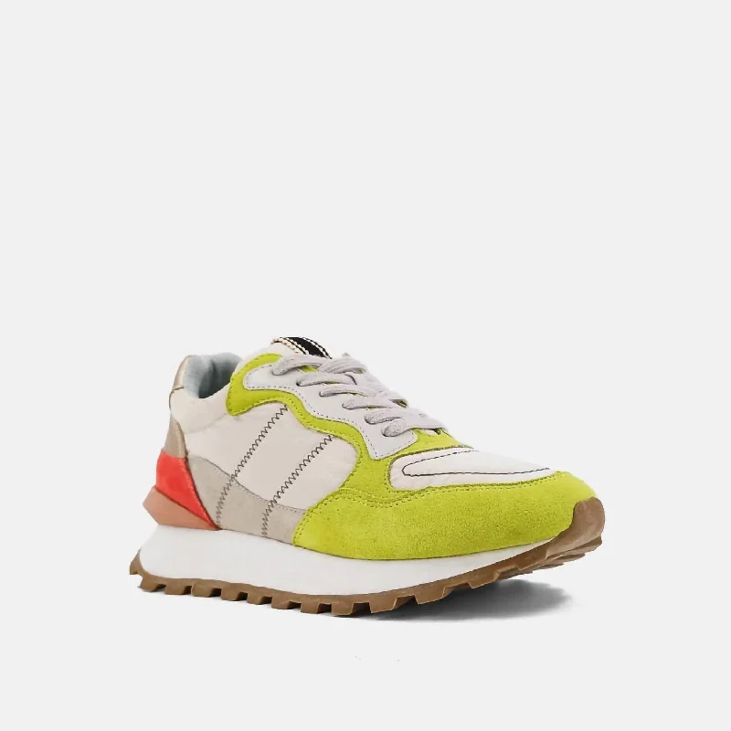 Low - Top Women's Tennis Sneakers in Bright Neon for a Pop of Color on the CourtWomen's Phoebe Sneakers In Lime Low - Top Women's Tennis Sneakers in Bright Neon for a Pop of Color on the CourtWomen's Phoebe Sneakers In Lime