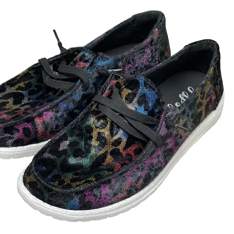 Patterned Print Women's Sneakers in Floral Designs for a Feminine and Fashion - Forward LookWomen's Ren Sneakers In Black Multi Patterned Print Women's Sneakers in Floral Designs for a Feminine and Fashion - Forward LookWomen's Ren Sneakers In Black Multi