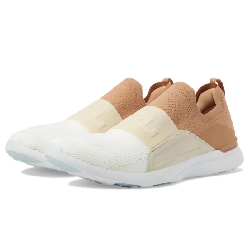 Water - Resistant Women's Hiking Sneakers with Traction Outsoles for Outdoor AdventuresWomen's Techloom Bliss Sneaker In Caramel / Parchment / Ivory