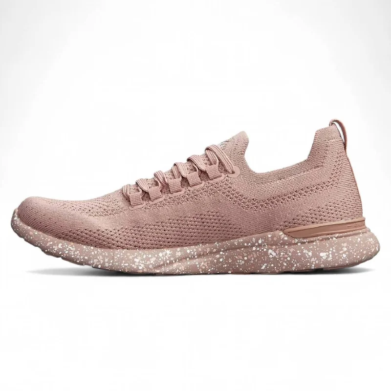 Women's Sneakers with Hidden Wedges for a Subtle Height Boost and Added StyleWomen's Techloom Breeze Sneaker In Almond/clay/speckle