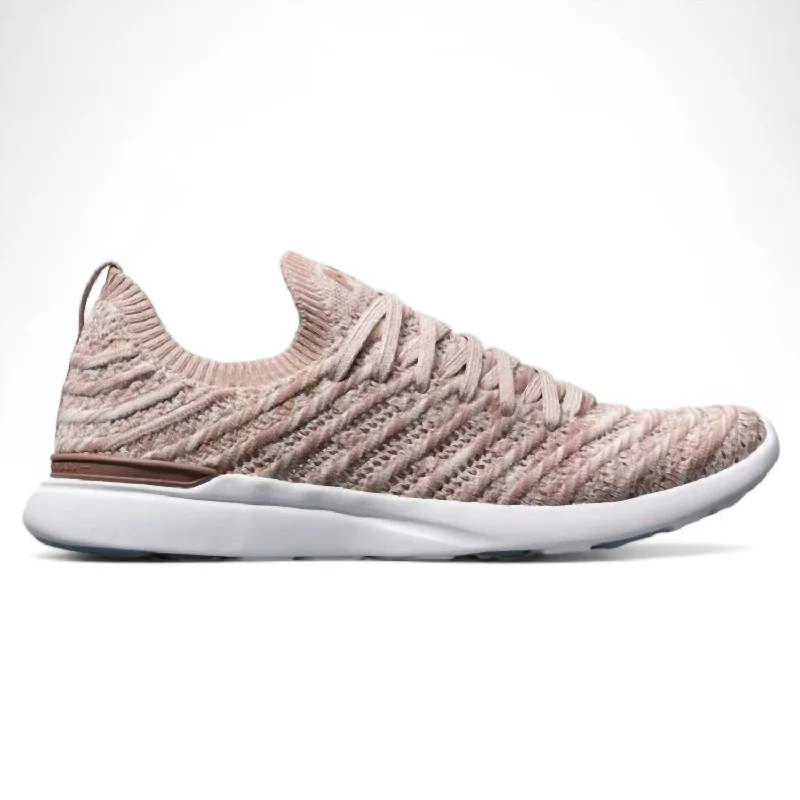 Patterned Print Women's Sneakers in Floral Designs for a Feminine and Fashion - Forward LookWomen's Techloom Wave Sneaker In Creme / Beachwood / Melange