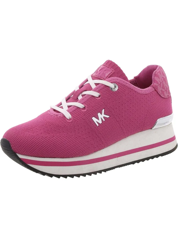 Women's Sneakers with Hidden Wedges for a Subtle Height Boost and Added StyleWomens Textured Round Toe Casual And Fashion Sneakers