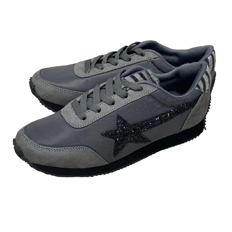 Vegan - Friendly Women's Sneakers Made from Recycled Materials for an Eco - Conscious ChoiceWomen's Vintage Sneaker In Grey Vegan - Friendly Women's Sneakers Made from Recycled Materials for an Eco - Conscious ChoiceWomen's Vintage Sneaker In Grey