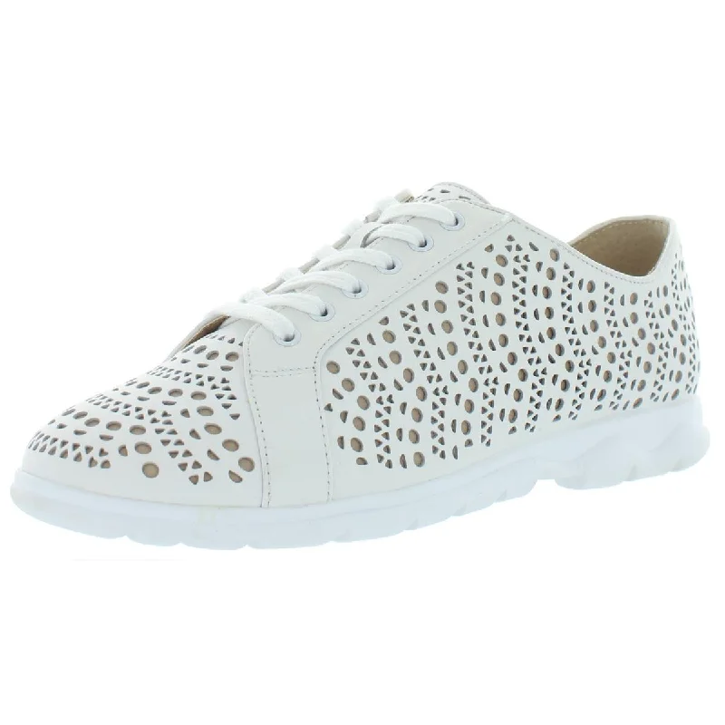 Low - Top Women's Tennis Sneakers in Bright Neon for a Pop of Color on the CourtYona Womens Perforated Fashion Sneakers