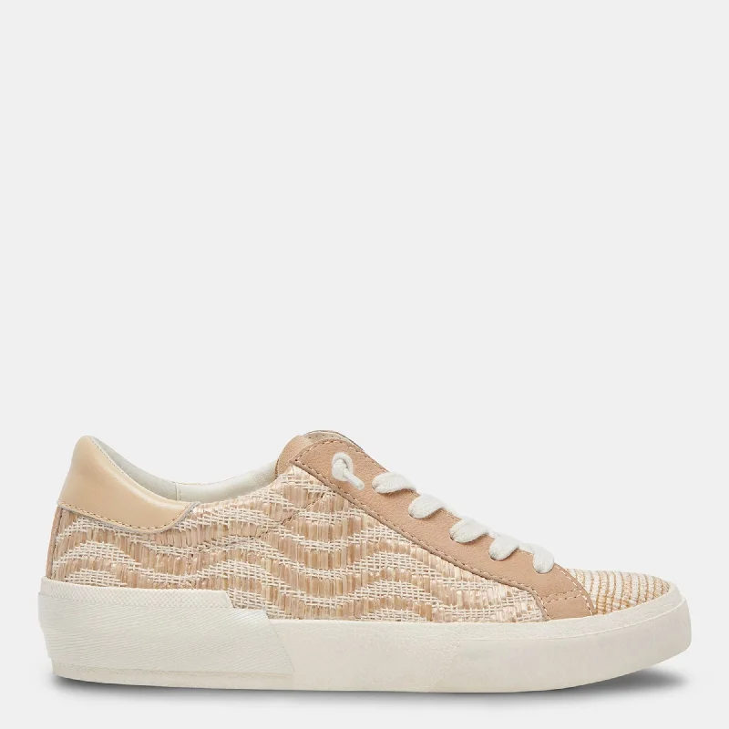 Slip - On Women's Canvas Sneakers in Navy for Easy and Effortless WearZina Sneakers Wheat Raffia Slip - On Women's Canvas Sneakers in Navy for Easy and Effortless WearZina Sneakers Wheat Raffia